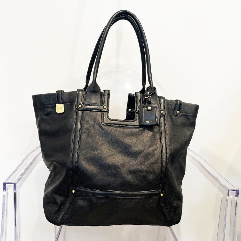 Tumi Travel Business Tote with Gold Hardware NWOT